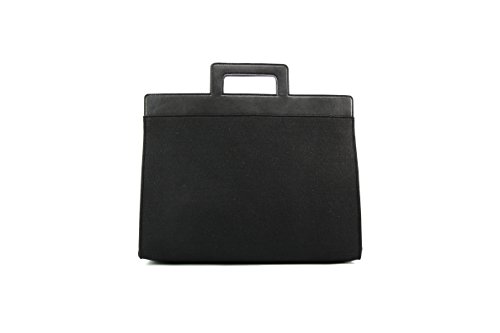 men's vegan leather briefcase